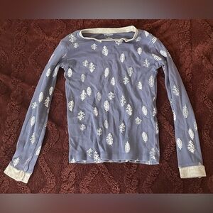 Burt’s Bees Pajama Shirt Size 6Y